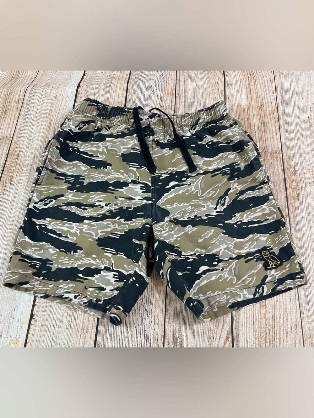 Mens OVO Desert Tiger Camo Shorts Size XS